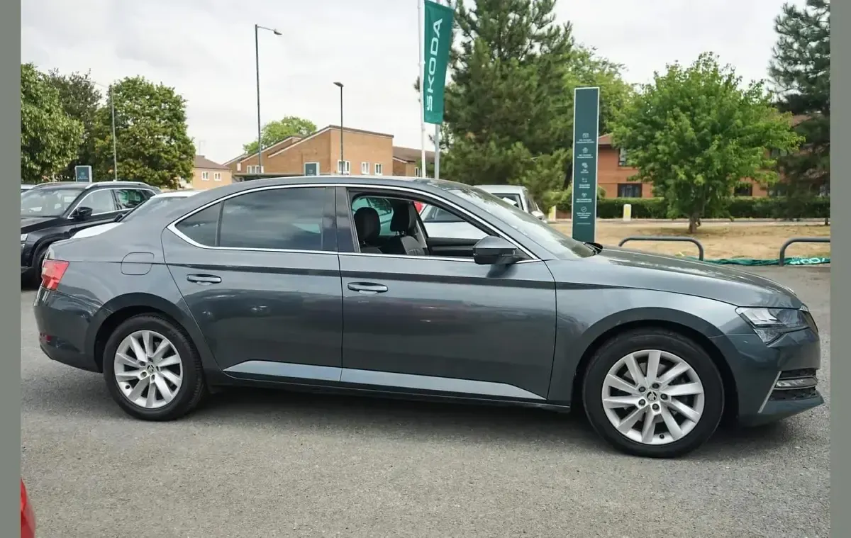 Used Skoda Superb SE Technology 214 HP (157 kW) 2020 Grey Hatchback