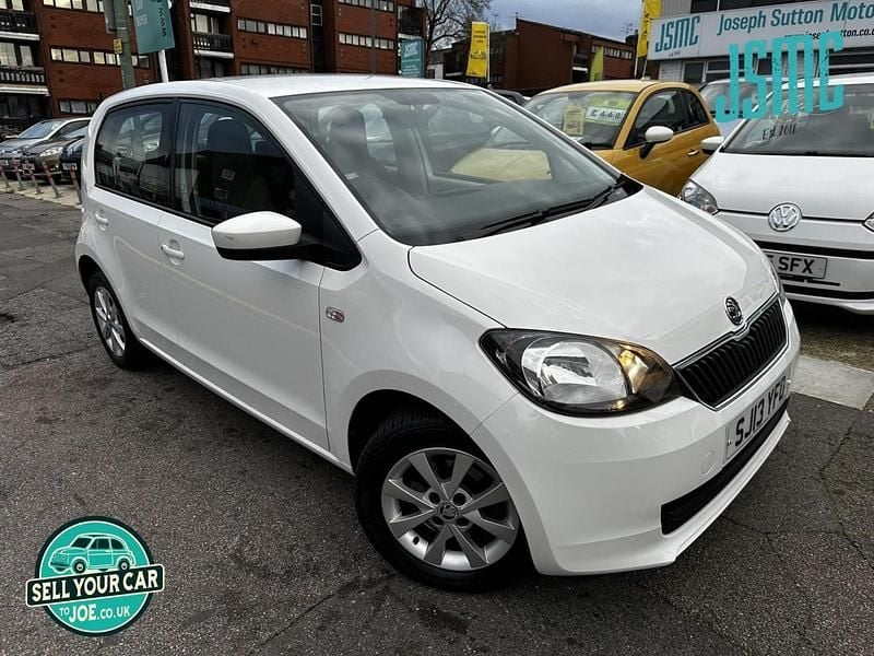 White Used 2013 Skoda Citigo SE Hatchback | £7,450 (Fair price) - Image 1/4