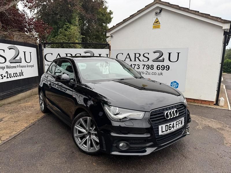 Black Used 2014 Audi A1 S-Line Hatchback | £8,895 (A bit pricey) - Image 1/4