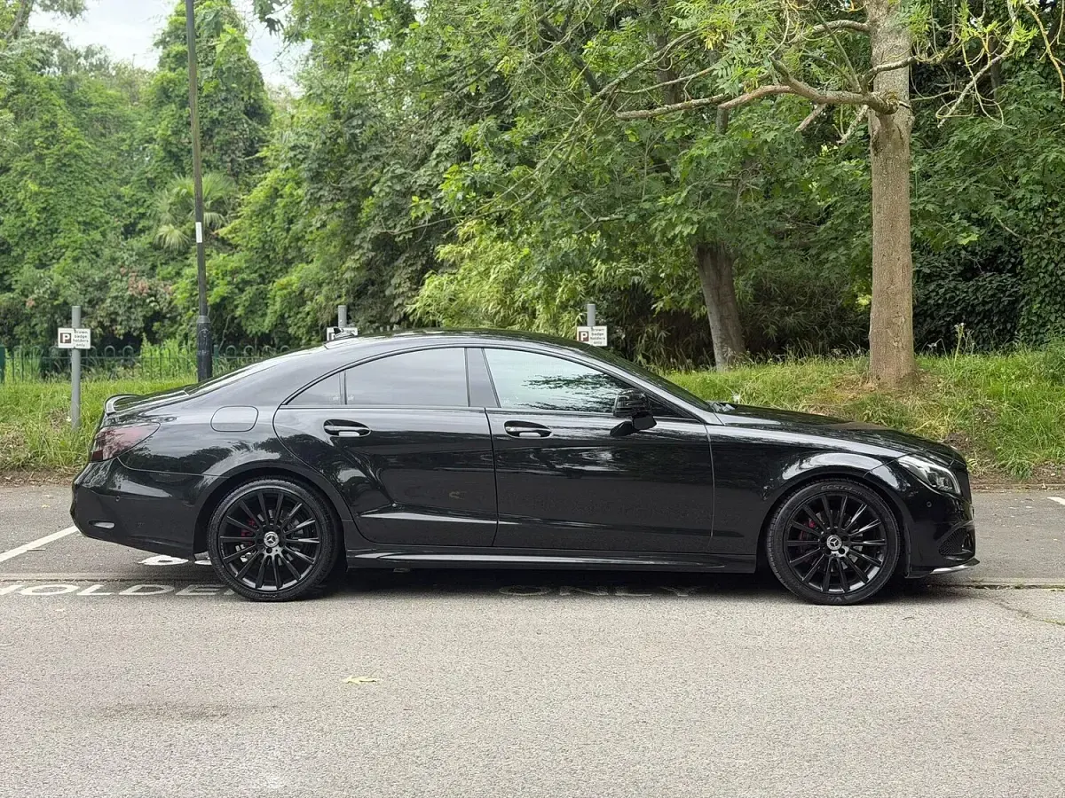 Used Mercedes CLS220 AMG line 2015 Black Coupe