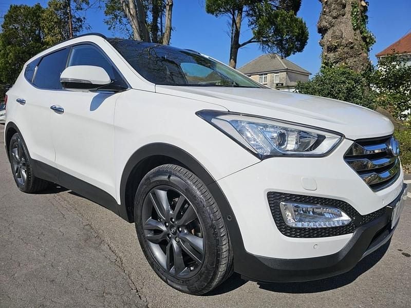 Used Hyundai Santa Fe Premium SE 2014 White SUV