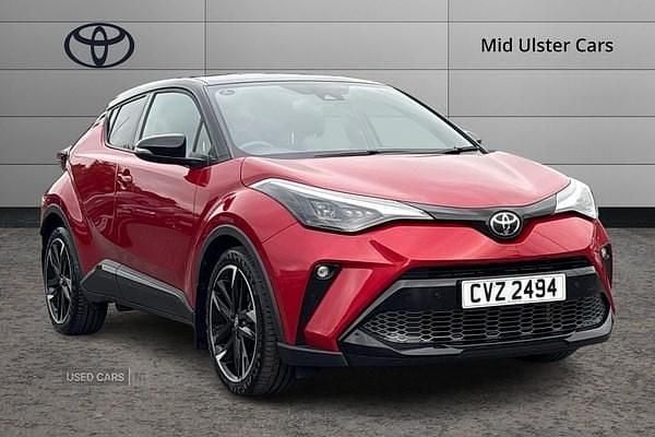 Red/black Used 2023 Toyota C-HR Sport SUV | £23,290 (Fair price) - Image 1/4