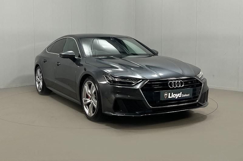 Used Audi A7 S-Line 286 HP (210 kW) 2019 Grey Sedan