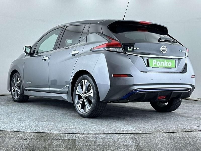 Used Nissan Leaf N-Connecta 110 kW (150 HP) 2019 Grey Hatchback