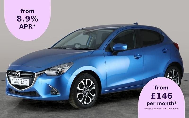 Blue Used 2017 Mazda 2 Inclusive Hatchback | £9,287 (Good price) - Image 1/2