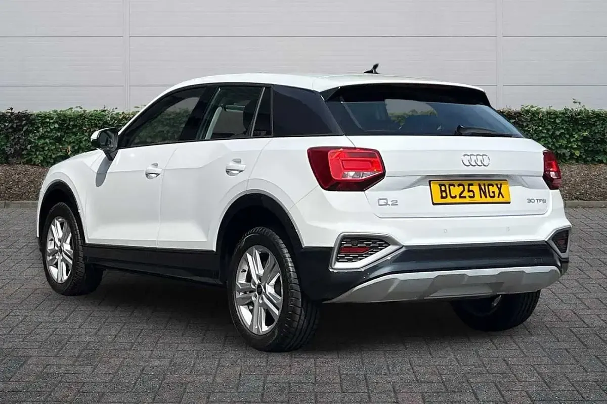 New Audi Q2 Sport 116 HP (85 kW) 2025 Arkona white SUV