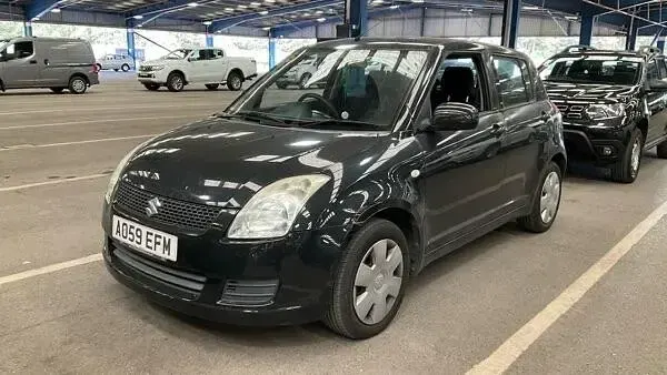 Used Suzuki Swift GL 92 HP (67 kW) 2009 Black Hatchback