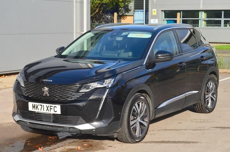Black Used 2021 Peugeot 3008 Allure Premium Hatchback | £11,999 - Image 1/4