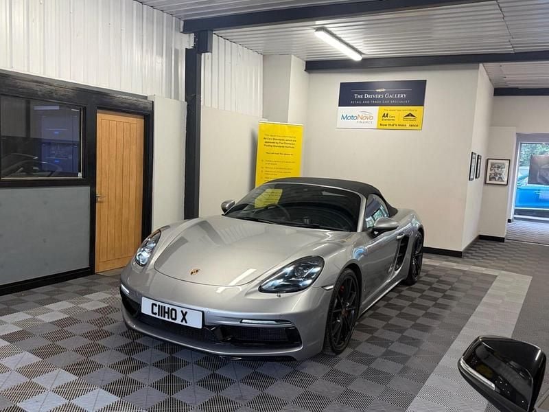 Silver Used 2018 Porsche 718 Boxster Cabriolet | £39,995 - Image 1/4