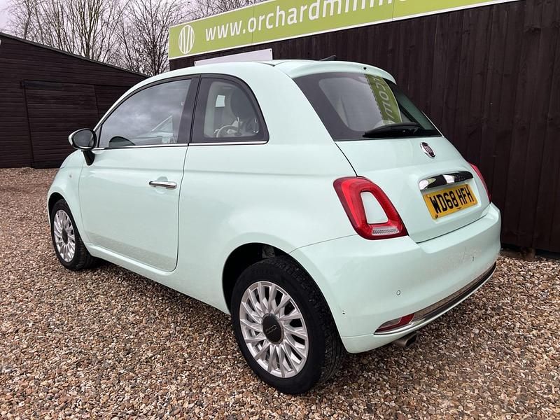 Used Fiat 500 Lounge 69 HP (50 kW) 2018 Green Hatchback