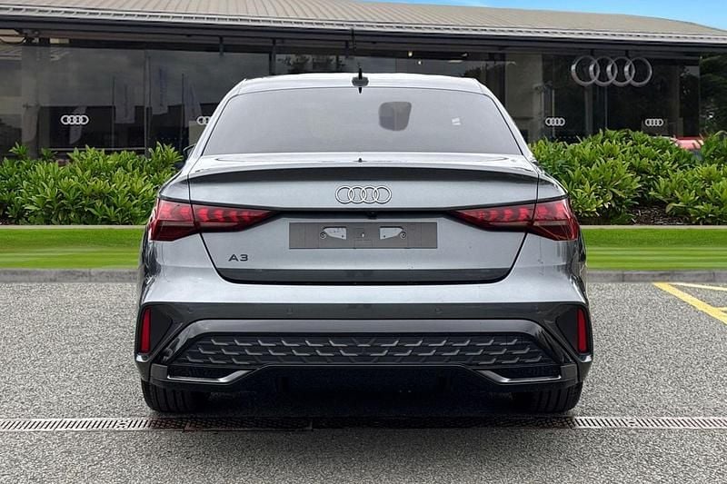 New Audi A3 S-Line 2026 Grey Sedan