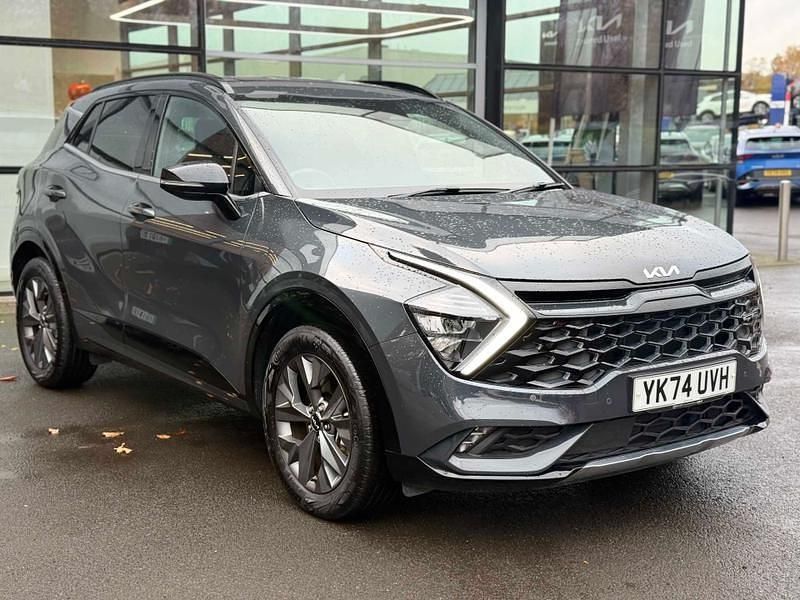 Grey Used 2024 Kia Sportage GT-Line SUV | £26,570 (Super price) - Image 1/4