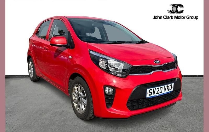 Used Kia Picanto 83 HP (61 kW) 2020 Red Hatchback