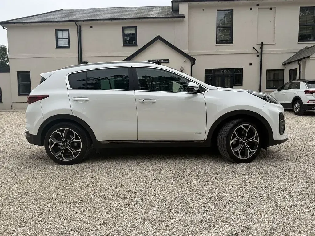 Used Kia Sportage GT-Line S 177 HP (130 kW) 2019 White SUV