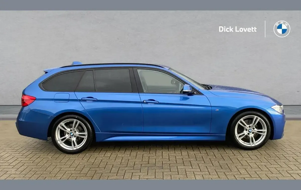 Used BMW 320 M Sport 188 HP (138 kW) 2018 Blue Estate