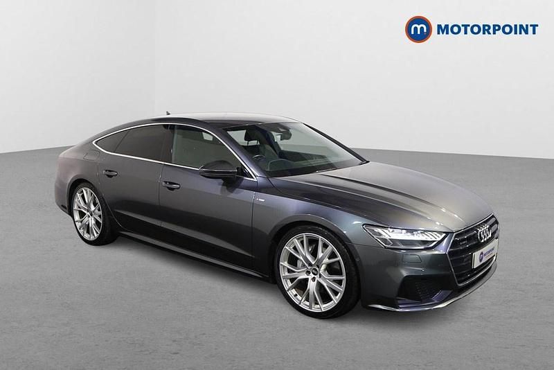 Grey Used 2021 Audi A7 S-Line Hatchback | £31,499 (A bit pricey) - Image 1/4