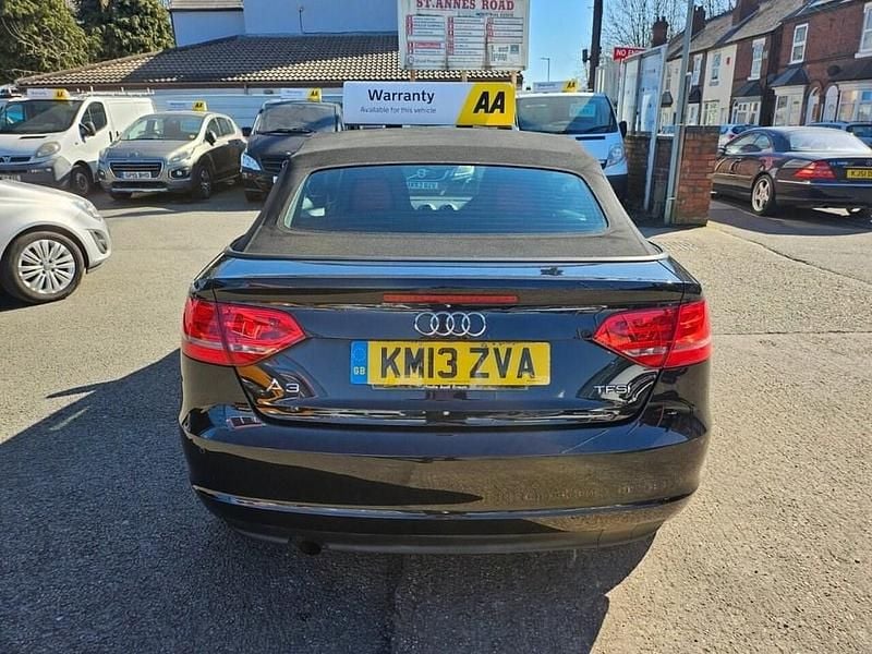 Used Audi A3 Cabriolet Sport 105 HP (77 kW) 2013 Black Cabriolet