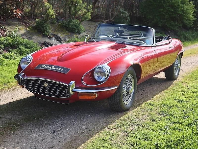 Used Jaguar E-Type S 1973 Red Cabriolet