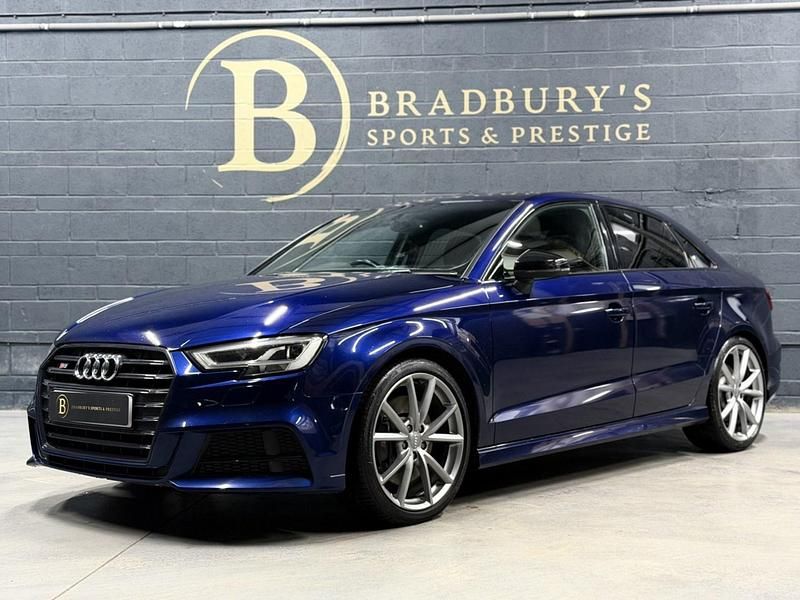 Used Audi S3 Black Edition 2017 Blue Sedan