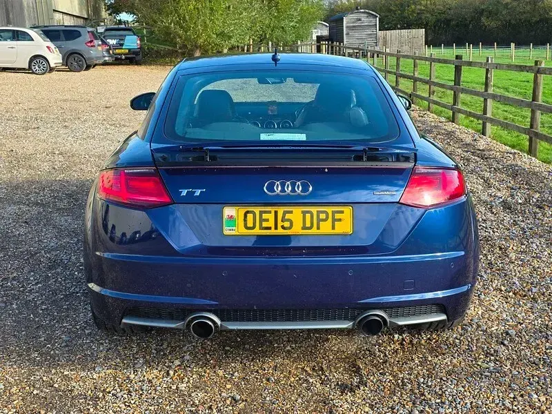 Used Audi TT S-Line 2015 Blue Coupe