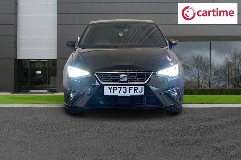 Used Seat Ibiza FR Sport 95 HP (69 kW) 2023 Black Hatchback