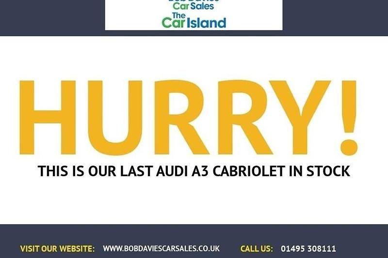 Used 2016 Audi A3 S-Line Cabriolet | £13,650 (Fair price) - Image 1/1