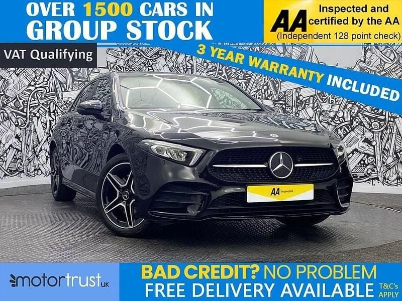 Black Used 2021 Mercedes A250 Executive Hatchback | £17,895 (Good price) - Image 1/2