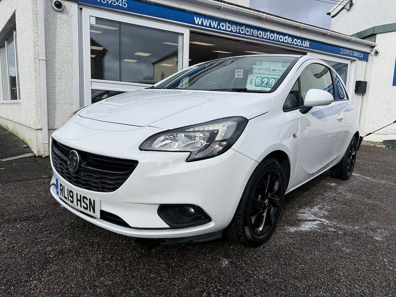 Used Vauxhall Corsa 75 HP (55 kW) 2019 White Hatchback