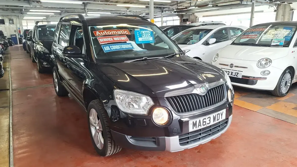 Used Skoda Yeti SE 105 HP (77 kW) 2013 Black SUV