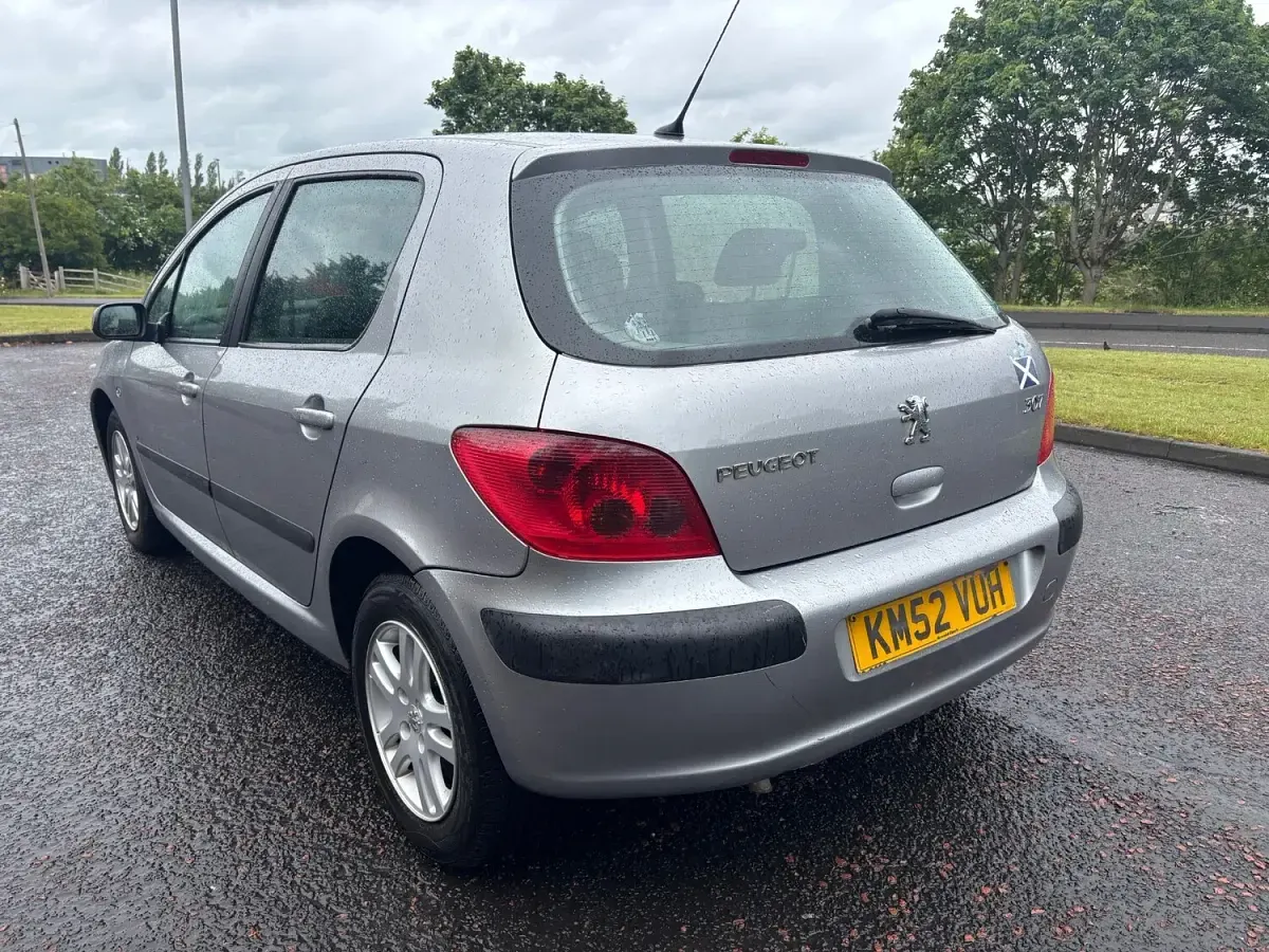 Used Peugeot 307 109 HP (80 kW) 2002 Grey Hatchback