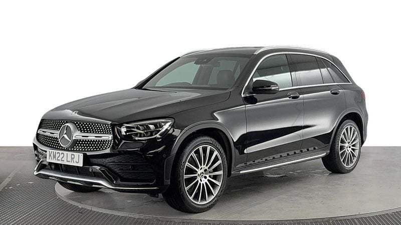 Black Used 2022 Mercedes GLC300 AMG Line Premium SUV | £31,170 (Good price) - Image 1/4