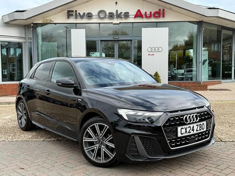 Black Used 2024 Audi A1 Sportback S-Line Hatchback | £22,090 (Fair price) - Image 1/4