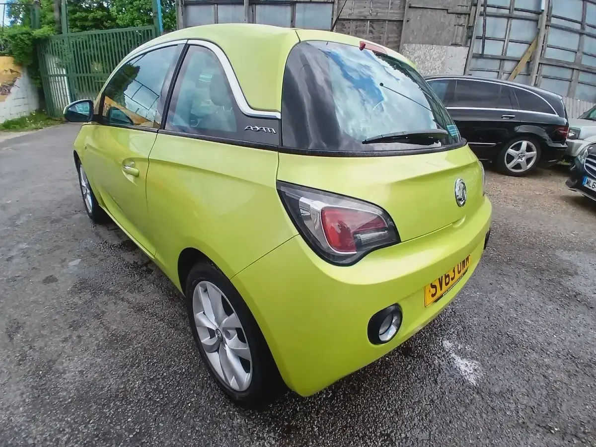 Used Vauxhall Adam Jam 70 HP (51 kW) 2013 Yellow Hatchback