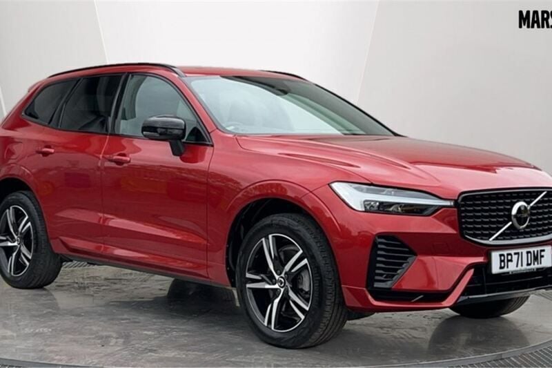 Red Used 2022 Volvo XC60 R-Design SUV | £33,110 (Fair price) - Image 1/4