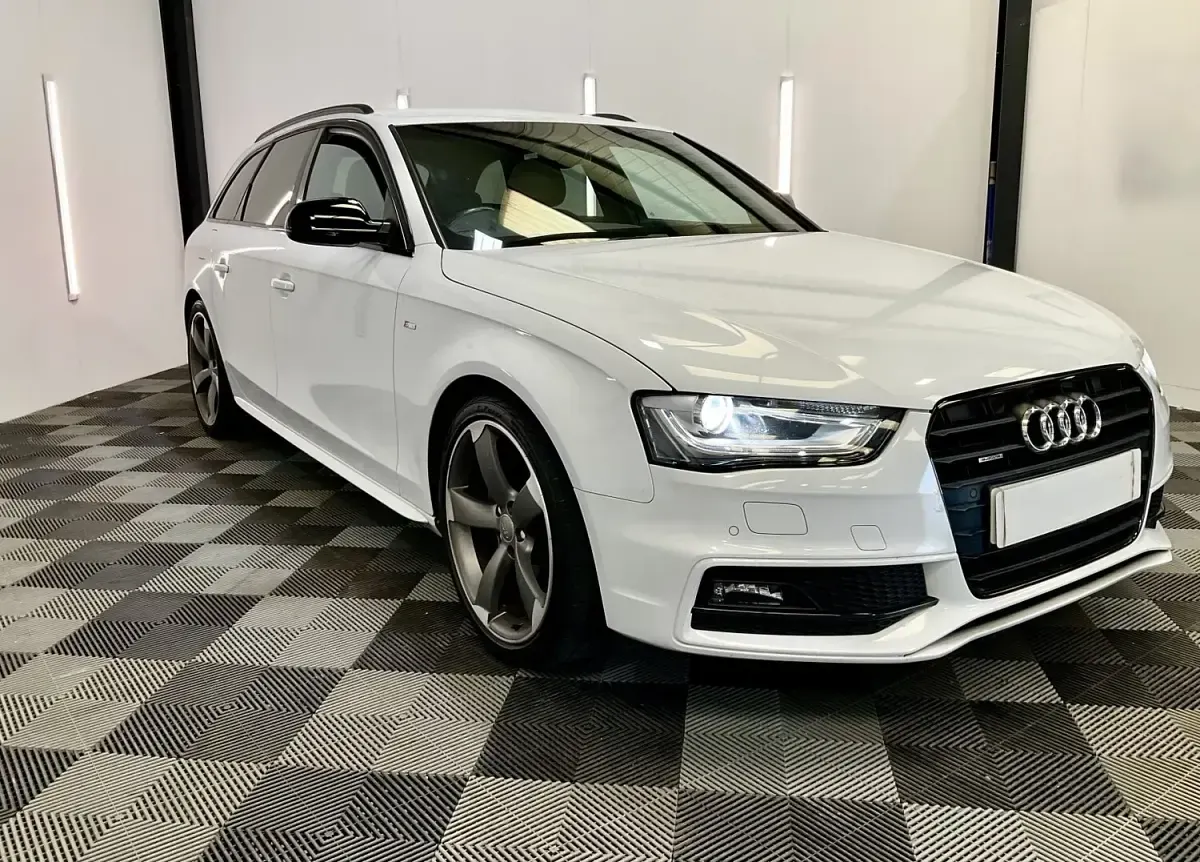 Used Audi A4 Black Edition 2014 White Estate
