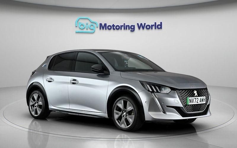 Used Peugeot e-208 Premium 100 kW (136 HP) 2022 Grey Hatchback