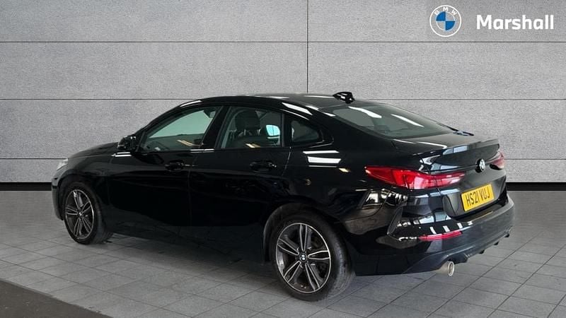 Used BMW 218 Sport Line 134 HP (98 kW) 2021 Black Coupe