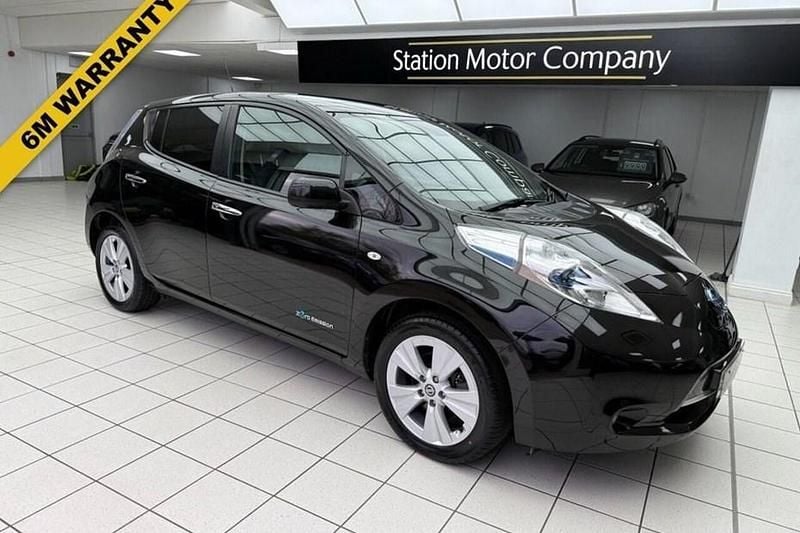 Black Used 2016 Nissan Leaf Tekna Hatchback | £5,999 (A bit pricey) - Image 1/1