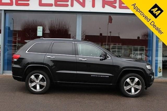 Used Jeep Grand Cherokee Overland 247 HP (181 kW) 2014 Black SUV