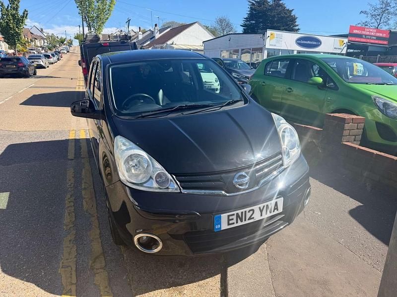 Used Nissan Note N-TEC 2012 Black Hatchback