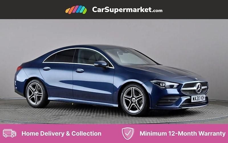 Used 2022 Mercedes CLA180 AMG line Sedan | £21,487 (Good price) - Image 1/4