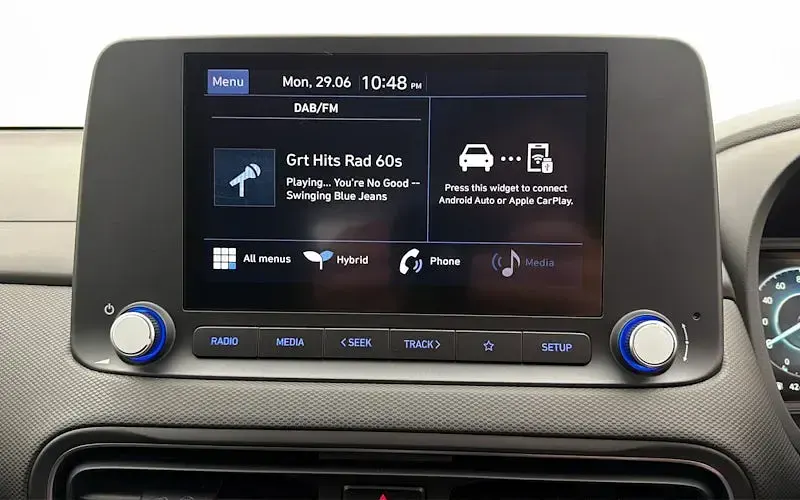 Used Hyundai Kona SE 195 HP (143 kW) 2022 Blue SUV