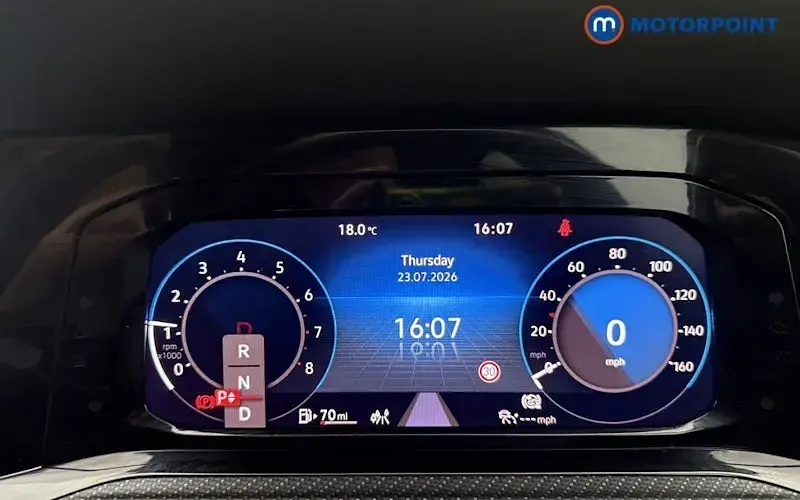 Used VW Golf VIII R-line 150 HP (110 kW) 2022 Black Hatchback