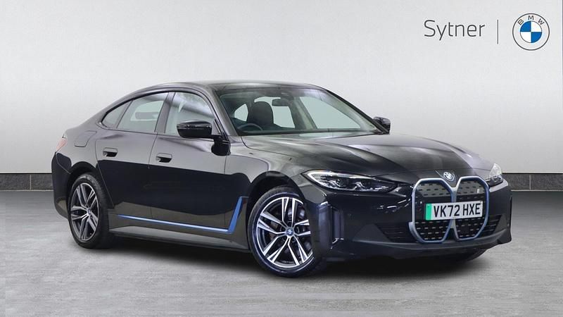 Black Used 2022 BMW i4 Sport Line Sedan | £26,000 (Fair price) - Image 1/4