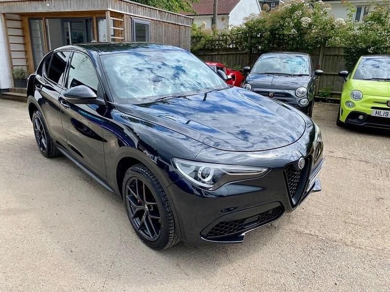 Black Used 2020 Alfa Romeo Stelvio Veloce SUV | £24,995 (Fair price) - Image 1/4