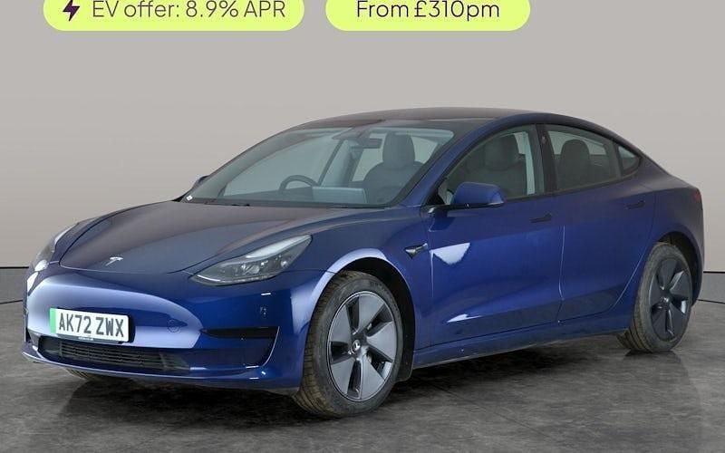 Used Tesla Model 3 RWD 208 kW (283 HP) 2022 Blue Sedan