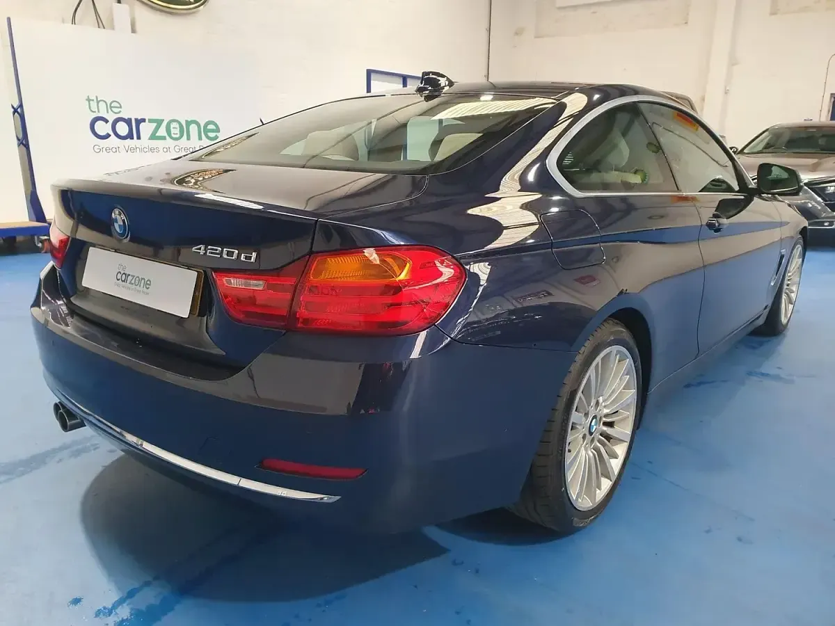 Used BMW 420 Luxury Line 2015 Blue Coupe