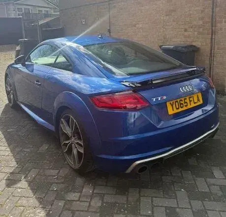 Used Audi TTS Comfort 310 HP (228 kW) 2015 Blue Coupe