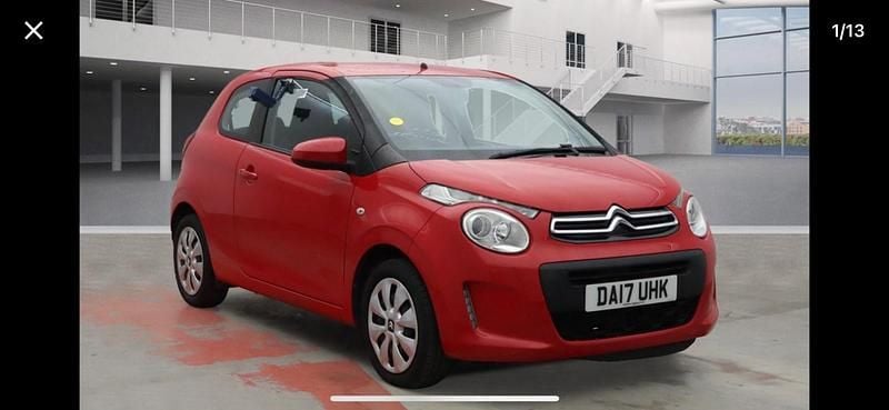 Red Used 2017 Citroën C1 Feel Hatchback | £4,995 (Good price) - Image 1/4