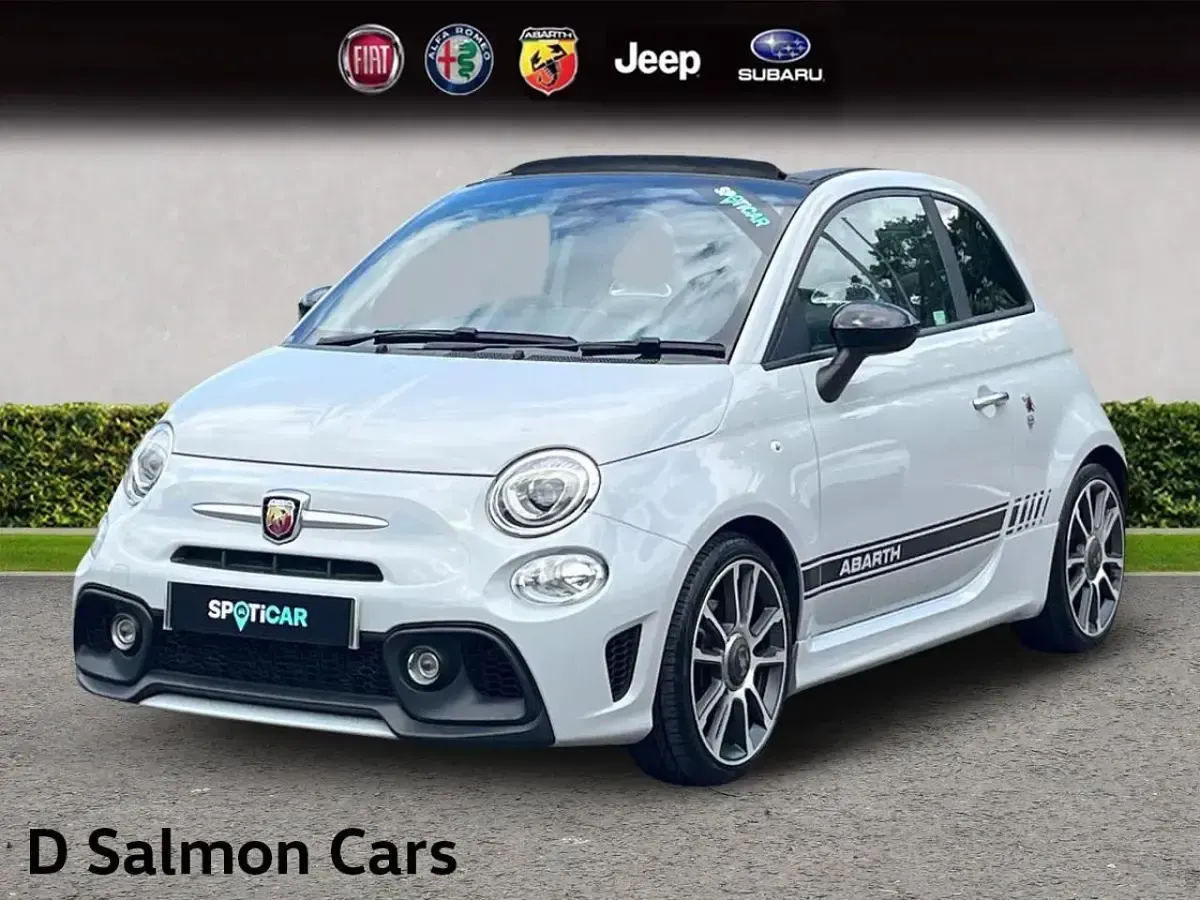 Used Abarth 595C Turismo 165 HP (121 kW) 2021 Grey Cabriolet